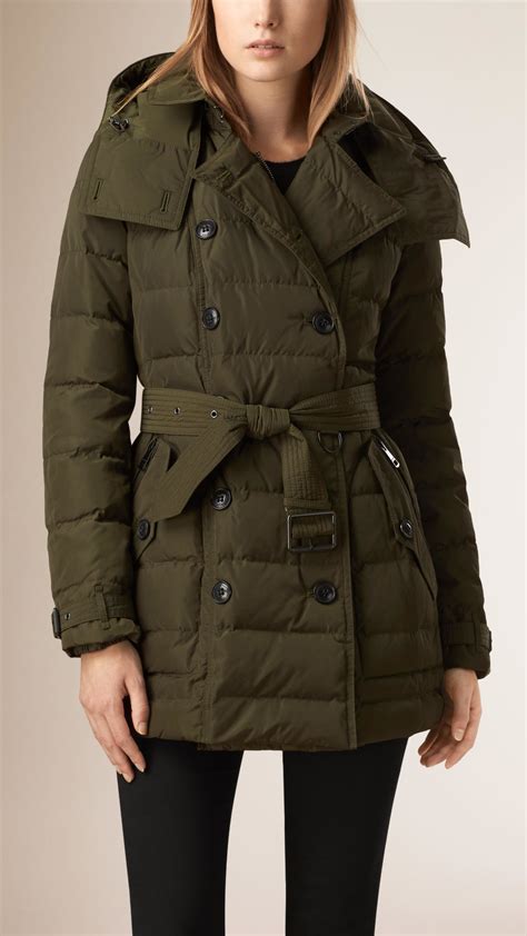 burberry puff coat women|burberry detachable hood puffer coat.